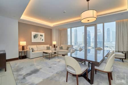 3 Bedroom Flat for Rent in Downtown Dubai, Dubai - Sky Collection / Burj Khalifa View / Furnished