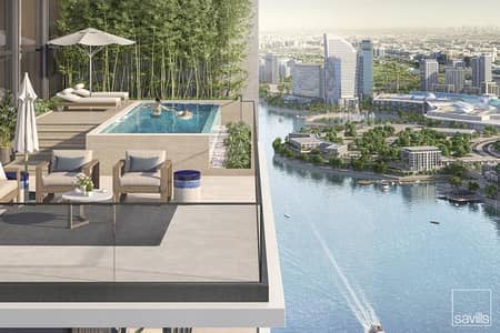 3 Bedroom Townhouse for Sale in Dubai Creek Harbour, Dubai - Sea View | Payment Plan | Roof Terrace