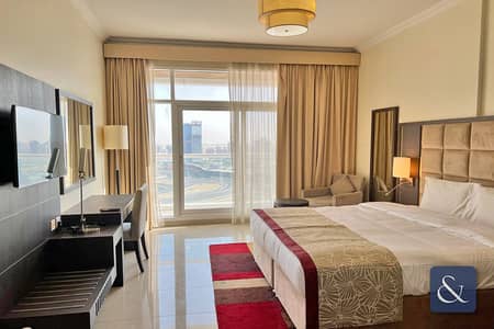 Studio for Rent in Arjan, Dubai - High Floor | Furnished | Balcony | 415 SqFt