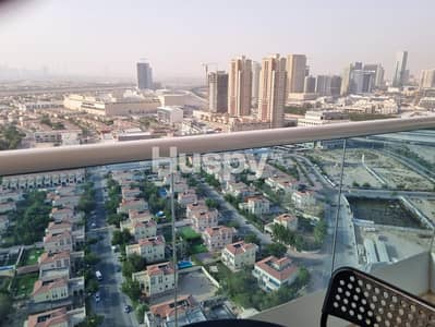 Studio for Sale in Jumeirah Village Triangle (JVT), Dubai - Marina Skyline View | High Floor | Fully Furnished