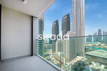 3 Bedroom Apartment for Rent in Downtown Dubai, Dubai - Large layout | Full Burj view | 6 Cheques