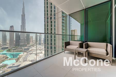 2 Bedroom Apartment for Rent in Downtown Dubai, Dubai - Luxury 2 Bedroom | Full Burj and Fountain