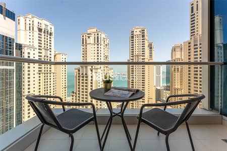 1 Bedroom Apartment for Rent in Dubai Marina, Dubai - Furnished | Water View | Available June