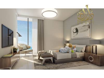 Studio for Sale in Sharjah Waterfront City, Sharjah - 2BR - Master Bedroom. jpg
