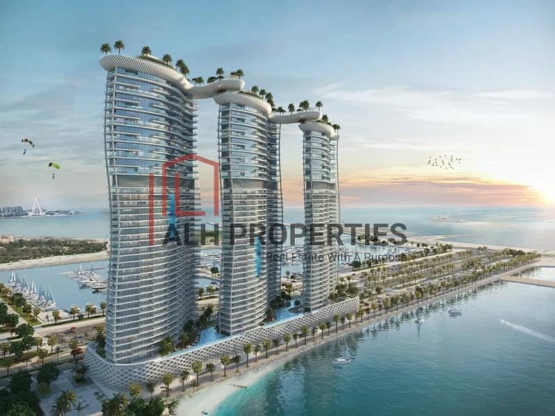 位于迪拜港，卡瓦利达马克海湾综合公寓，DAMAC 海湾大厦 A 座 2 卧室的公寓 5290000 AED - 9039111