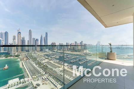 4 Bedroom Apartment for Sale in Dubai Harbour, Dubai - Sea and Marina Views | Furnished | High Floor