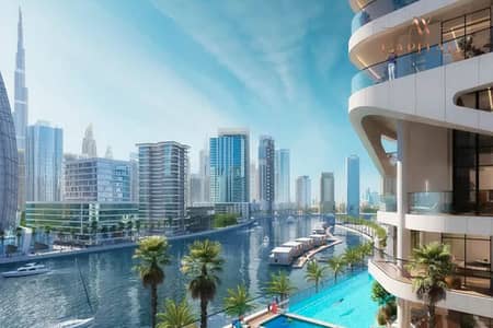 1 Bedroom Apartment for Sale in Business Bay, Dubai - Partial Canal View | Corner Unit | Ready Soon