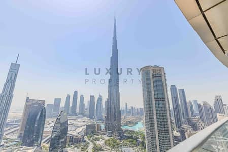3 Bedroom Apartment for Rent in Downtown Dubai, Dubai - Burj Khalifa and Fountain View | Fully Furnished