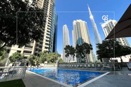 1 Bedroom Flat for Rent in Downtown Dubai, Dubai - BURJ KHALIFA & FOUNTAIN VIEW |1BR | Downtown Dubai