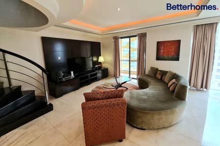 1 Bedroom Penthouse for Rent in Jumeirah Beach Residence (JBR), Dubai - High-Floor | Panoramic | Luxuriously Furnished