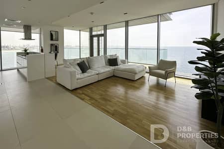 4 Bedroom Flat for Sale in Bluewaters Island, Dubai - Sunset Sea View | Large Layout | Modern Living