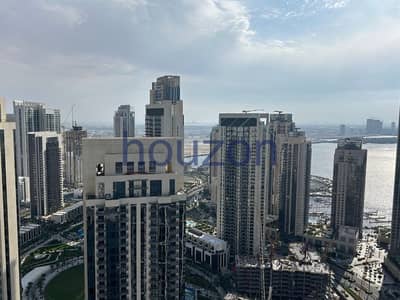 2 Bedroom Apartment for Rent in Dubai Creek Harbour, Dubai - Spacious 2BR | Sea View | High Floor | Vacant