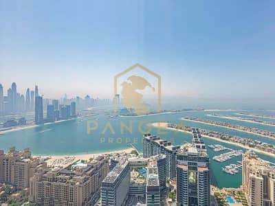 1 Bedroom Flat for Rent in Palm Jumeirah, Dubai - Corner Unit | Stunning Panoramic View | High Floor