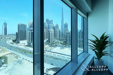 Office for Sale in Business Bay, Dubai - FURNISHED | BURJ VIEWS | HIGH END FIT OUT