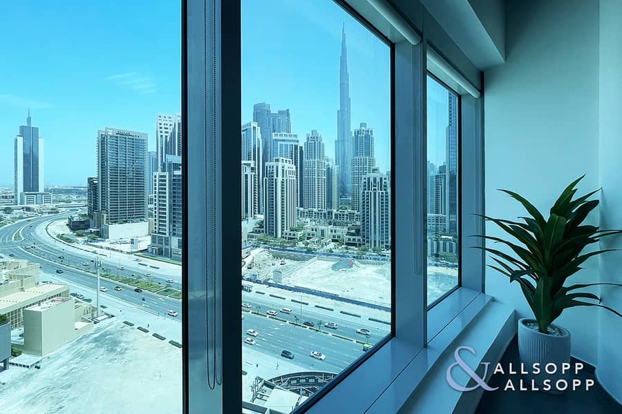FURNISHED | BURJ VIEWS | HIGH END FIT OUT