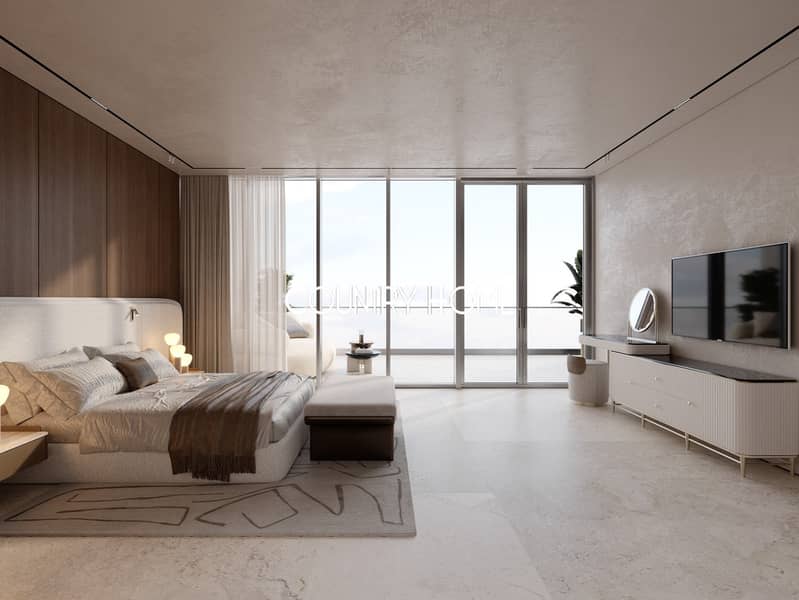 8 Render_Kempinski Marina Residences Dubai_4 Bed Duplex - Bedroom 01. jpg
