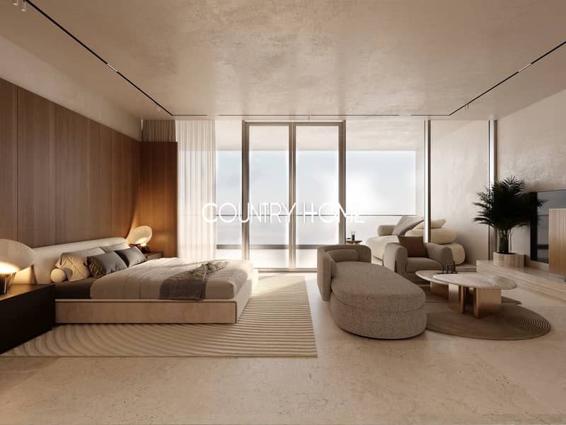 10 Render_Kempinski Marina Residences Dubai_4 Bed Duplex - Master Bedroom01. jpg
