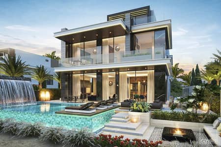 6 Bedroom Villa for Sale in DAMAC Lagoons, Dubai - Prime Location | LV 55E Type | Lagoon Facing