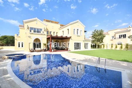 6 Bedroom Villa for Sale in Arabian Ranches, Dubai - Full Polo Field View | Prime Position | Type D