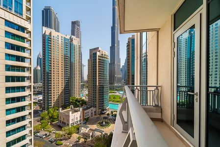 1 Bedroom Flat for Sale in Downtown Dubai, Dubai - Burj Khalifa and Boulevard View | Vacant | LUX