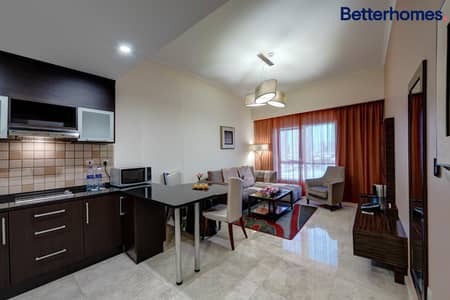 شقة فندقية 2 غرفة نوم للايجار في مدينة دبي للإنتاج، دبي - شقة فندقية في فندق فينتاج جراند،مدينة دبي للإنتاج 2 غرف 144000 درهم - 9043416