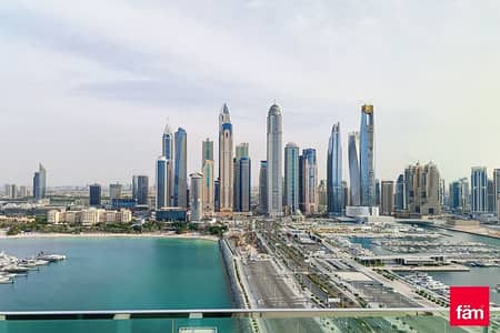 4 Bedroom Apartment for Rent in Dubai Harbour, Dubai - Full Sea View | High Floor | Upgraded