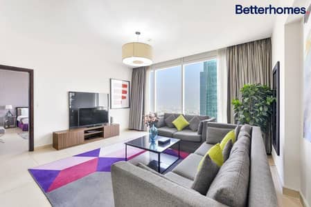 شقة فندقية 1 غرفة نوم للايجار في شارع الشيخ زايد، دبي - شقة فندقية في برج نسيمة،شارع الشيخ زايد 1 غرفة 150000 درهم - 9043532