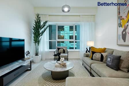 شقة 2 غرفة نوم للايجار في شارع الشيخ زايد، دبي - شقة في برج الألفية التنفيذي،شارع الشيخ زايد 2 غرف 155000 درهم - 9043528