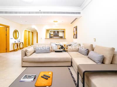 2 Bedroom Apartment for Rent in Palm Jumeirah, Dubai - F-Type | Fully Furnished | Park View