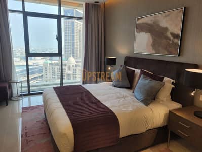 Studio for Sale in Business Bay, Dubai - Fully Furnished I Hotel Pool Access | VOT