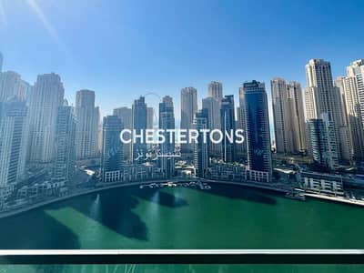 3 Bedroom Flat for Rent in Dubai Marina, Dubai - Furnished | High Floor | Full Marina View