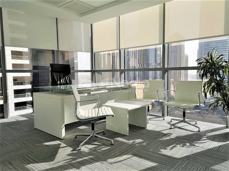Semi-Furnished Fitted Office | Lake View | Indigo Icon