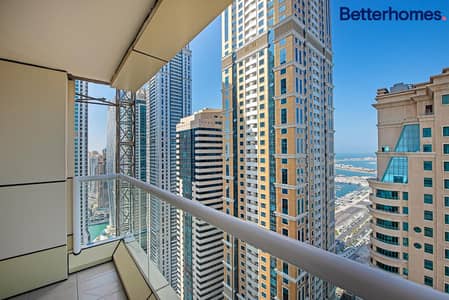 2 Bedroom Flat for Sale in Dubai Marina, Dubai - High Floor | Rented | Sea & Community view