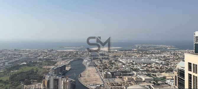 شقة 3 غرف نوم للايجار في الخليج التجاري، دبي - amna sea view. png