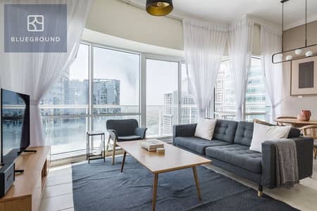 2 Bedroom Flat for Rent in Jumeirah Lake Towers (JLT), Dubai - Lake View | Furnished | Flexible Terms
