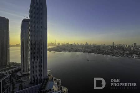 3 Bedroom Apartment for Sale in Dubai Creek Harbour, Dubai - CREEK AND SEA VIEW I VACANT I SPACIOUS LAYOUT