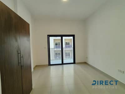 Studio for Rent in Dubai Production City (IMPZ), Dubai - Unfurnished | Community View | With Balcony