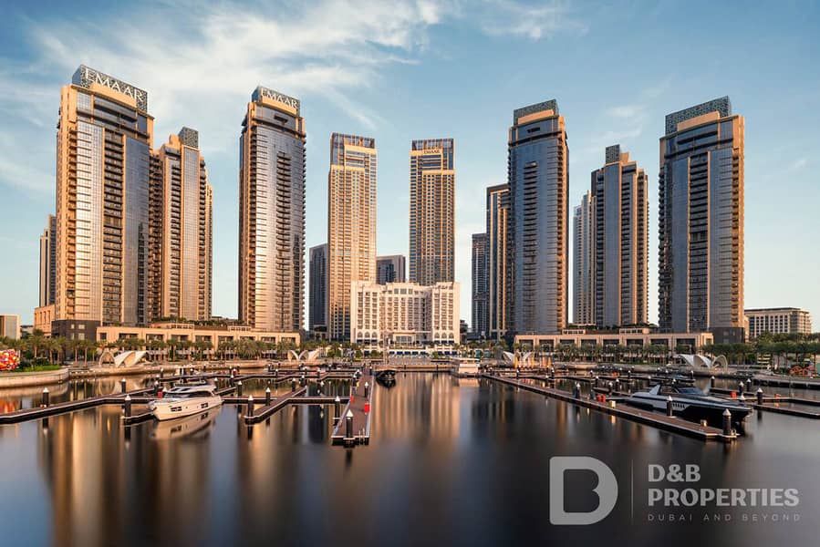 位于迪拜溪港，溪水长流公寓小区 1 卧室的公寓 2100000 AED - 9048309