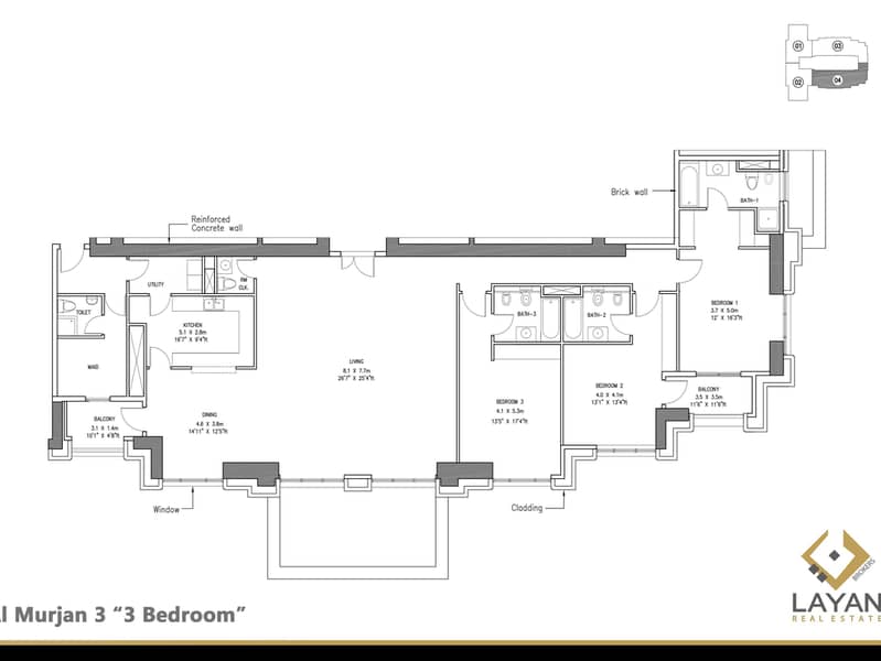 12 murjan3BRfloorplan. jpg
