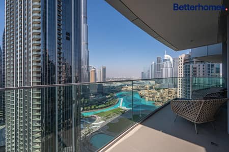 3 Bedroom Flat for Rent in Downtown Dubai, Dubai - Fully Furnished | Vacant | Burj View