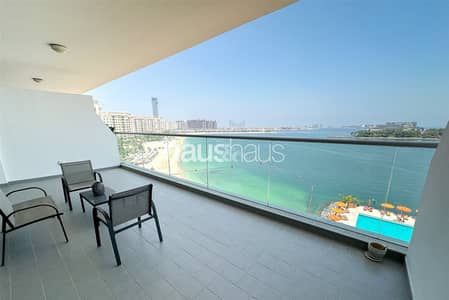 1 Bedroom Flat for Rent in Palm Jumeirah, Dubai - Furnished | Balcony | Burj and Atlantis Views
