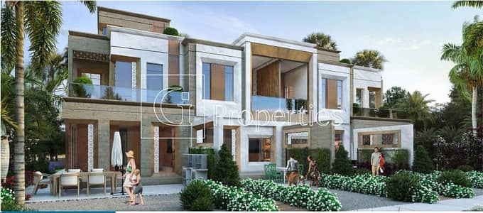 4 Bedroom Villa for Sale in DAMAC Lagoons, Dubai - Townhouse. JPG