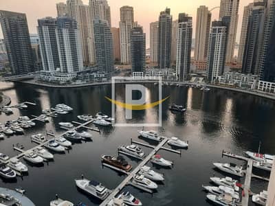 2 Bedroom Flat for Rent in Dubai Marina, Dubai - Upgraded|2BR+Study| Marina View|Modern Facilities