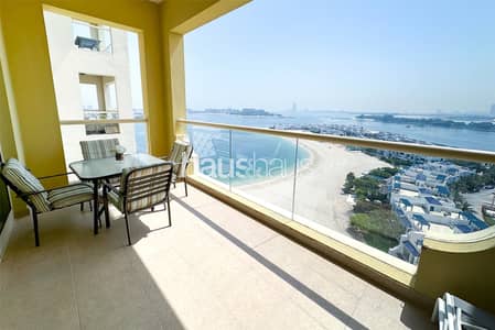 1 Bedroom Penthouse for Rent in Palm Jumeirah, Dubai - Top Floor | Sea Facing | Burj Views