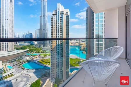 3 Bedroom Flat for Rent in Downtown Dubai, Dubai - Fully Furnished | Burj and Fountain View
