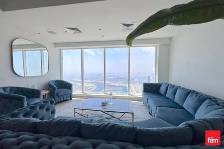 3 Bedroom Flat for Rent in Dubai Marina, Dubai - Full Seaview | Spacious| Partially Furnished