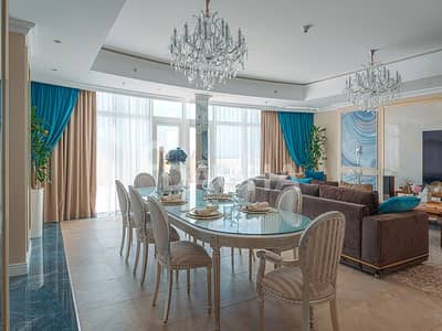 4 Bedroom Penthouse for Sale in Palm Jumeirah, Dubai - Top of the line Upgraded Penthouse I Ocean View