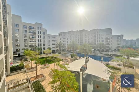 3 Bedroom Flat for Rent in Town Square, Dubai - Zahra Breeze | Pool View | 3 Bed + Maids
