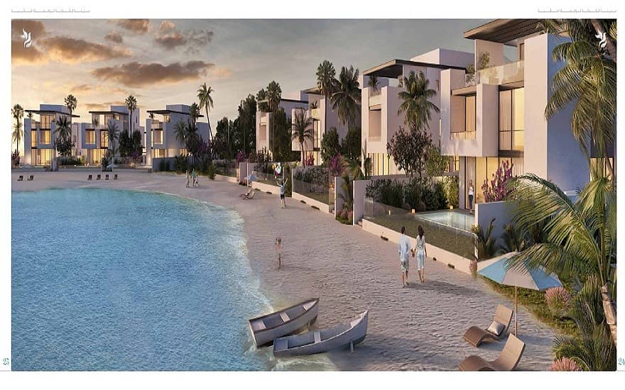 Your villa is located on the beachfront in Sharjah with an initial payment of AED 150,000