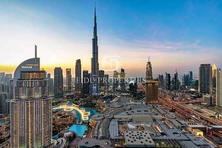 3 Bedroom Flat for Rent in Downtown Dubai, Dubai - Splendid Full Burj Khalifa and Fountain View
